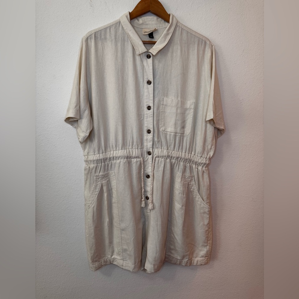NEW Universal Thread Romper XXL Cream